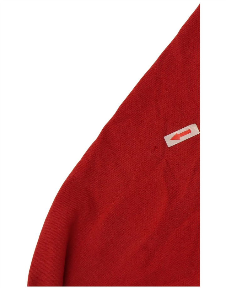 Levi's - Jersey con capucha para niño (15-16 años), color rojo