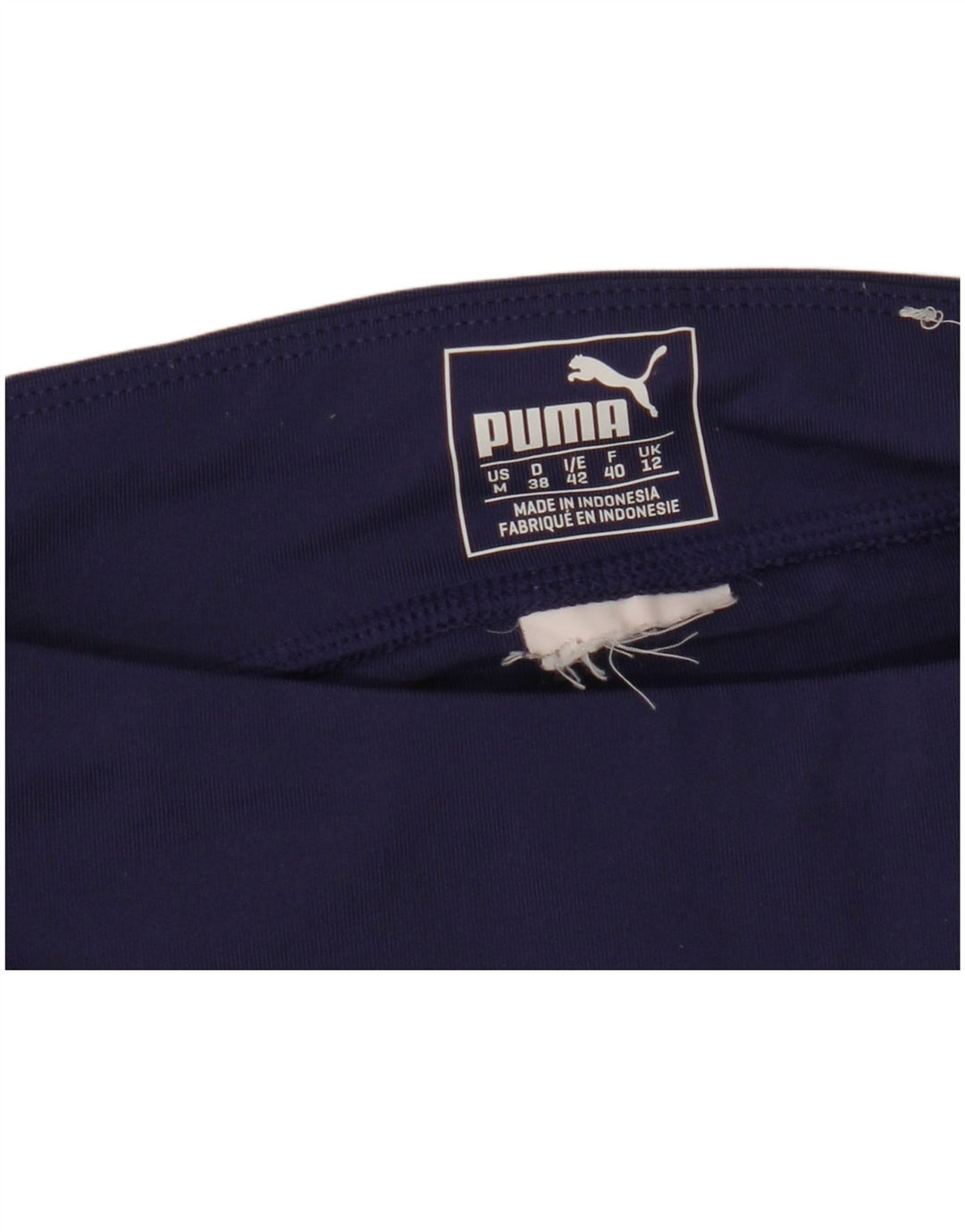 Puma Leggings Capri para Mujer Reino Unido 12 Mediano Púrpura