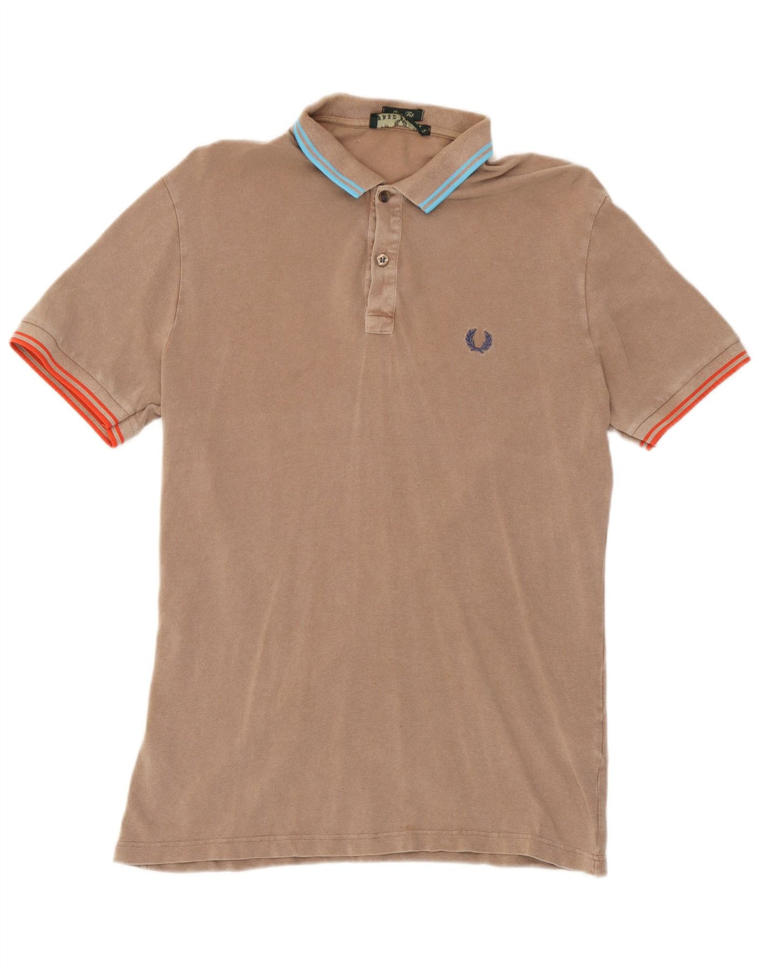 Fred Perry Polo Slim Fit De Algodón Marrón Medio | Hombre