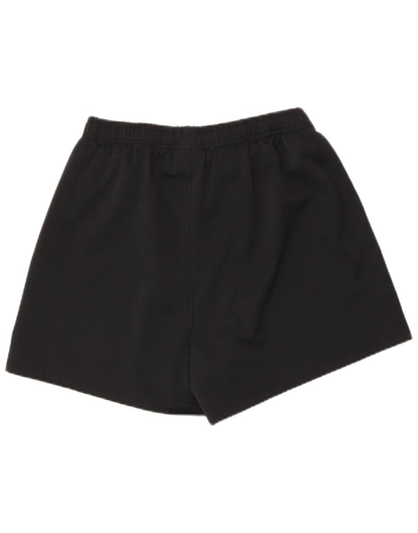 Canterbury Pantalones cortos deportivos para mujer UK 12 Mediano Negro Poliéster