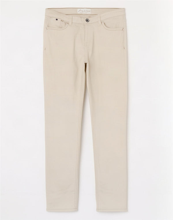Tommy Hilfiger Vaqueros Slim para Niñas 13-14 Años W26 L29 Blanco