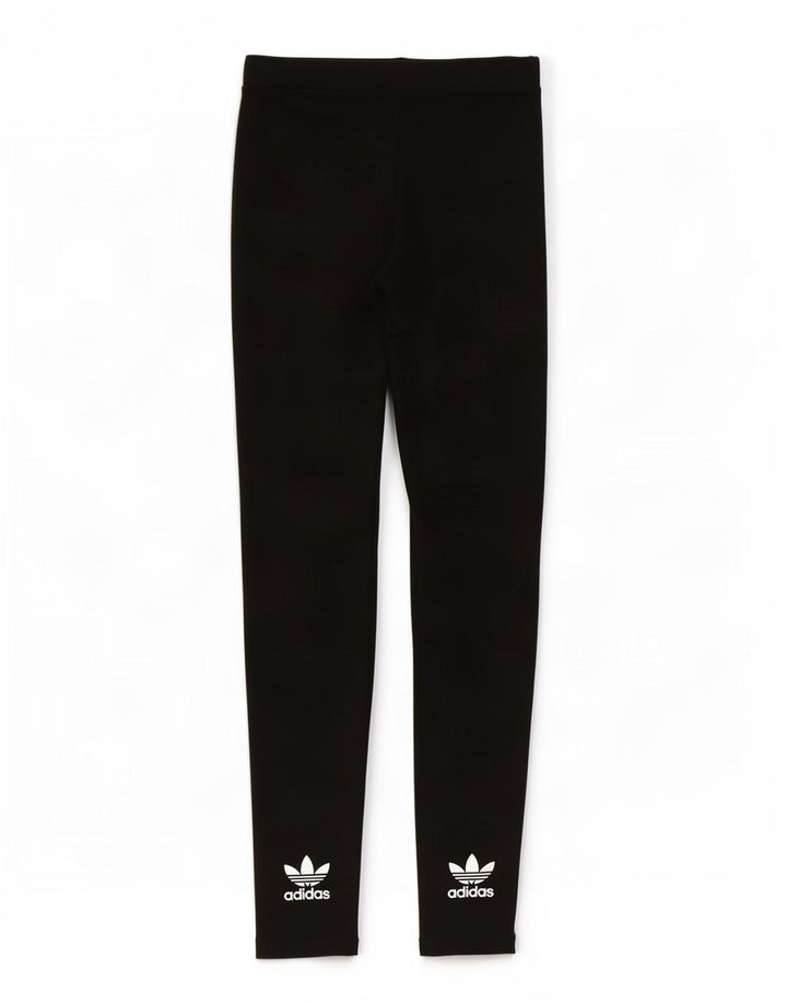 Adidas Leggings para mujer Reino Unido 10 Pequeño Poliéster negro