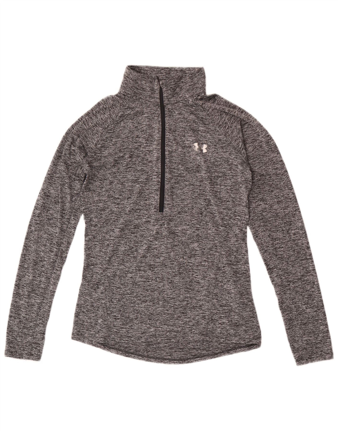 Under Armour Hombre Heat Gear Jersey Chándal Top Pequeño Gris Moteado
