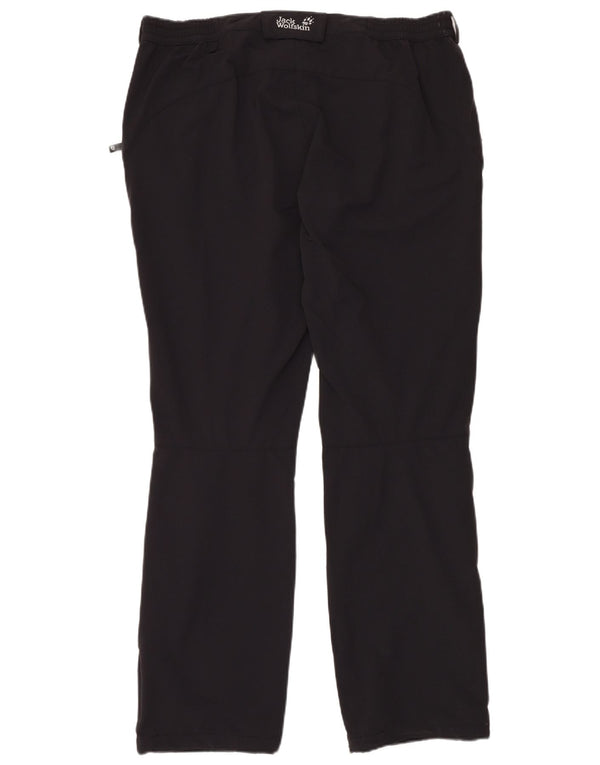 Jack Wolfskin Pantalones cargo para hombre UK 48 2XL W40 L34 Poliamida negra