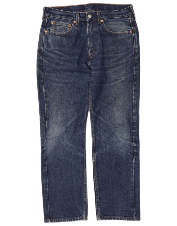 Levi's Jeans rectos 505 para hombre W32 L29 Algodón azul