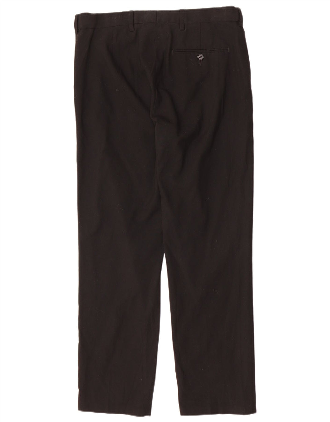 Marks & Spencer Pantalones chinos rectos de corte regular para hombre W32 L29 Negro