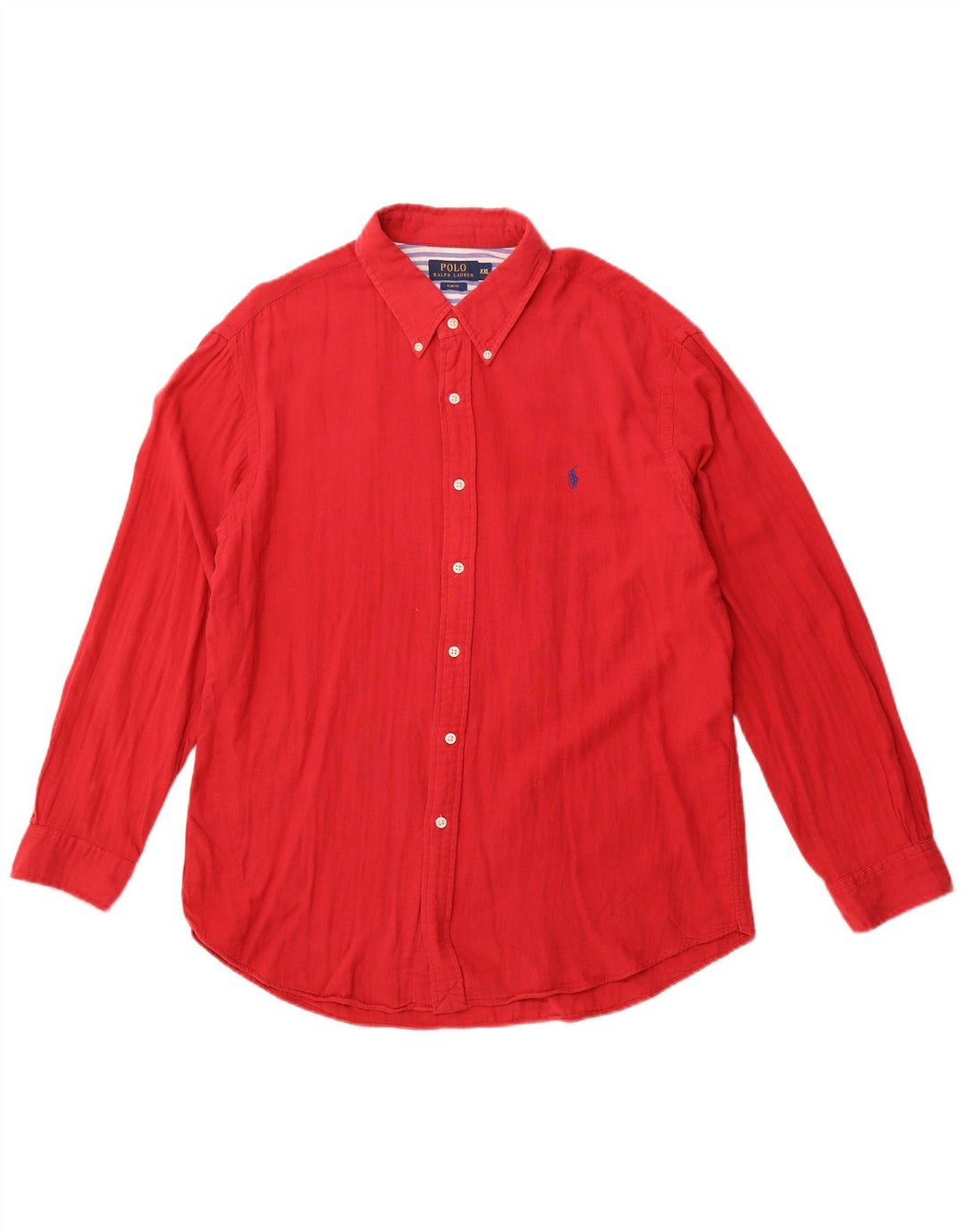 RALPH LAUREN Camisa ajustada para hombre 2XL Rojo