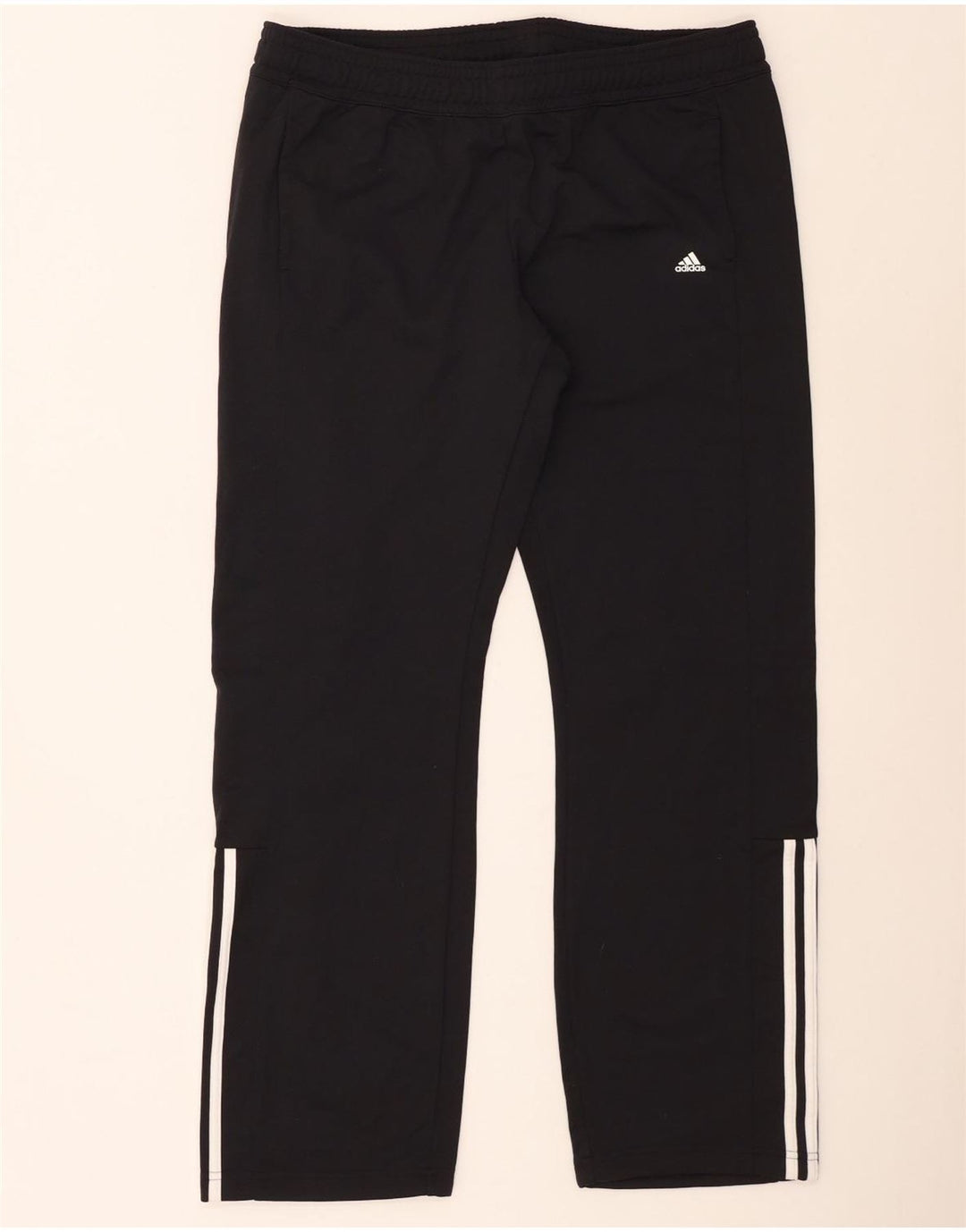 Adidas - Pantalones de chándal para mujer, talla 48/18, talla grande, color negro, poliéster