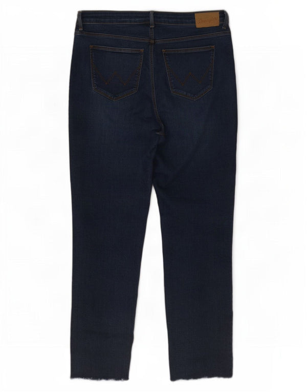 Vaqueros ajustados para hombre Wrangler W31 L27 Algodón azul marino