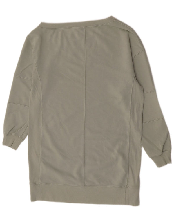 Reiss Vestido tipo sudadera extragrande para mujer UK 44 Algodón verde medio