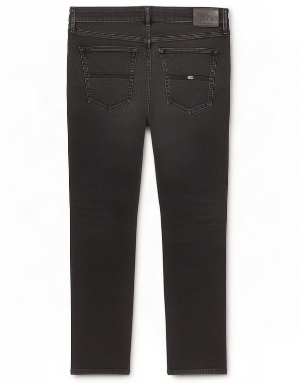 Tommy Hilfiger Mens Scanton Slim Jeans W36 L30 Black Cotton