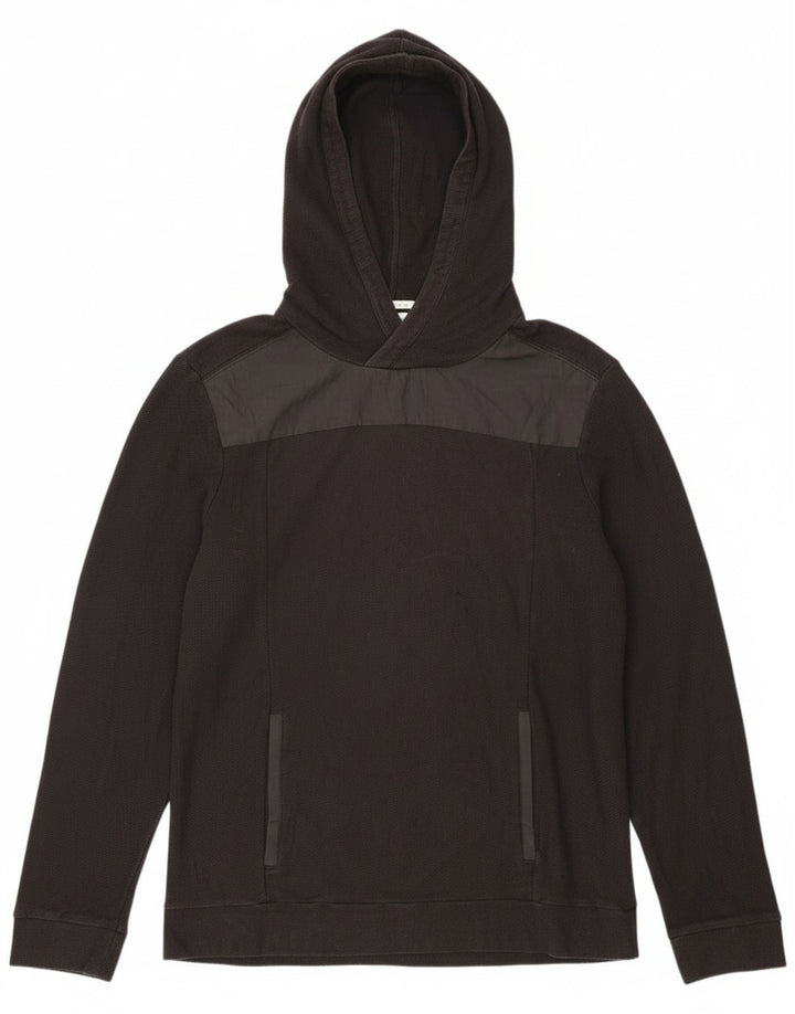 Calvin Klein Jersey con capucha para hombre en color negro mediano