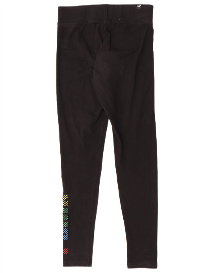 Puma - Leggings gráficos para mujer, talla 40, talla M, color negro