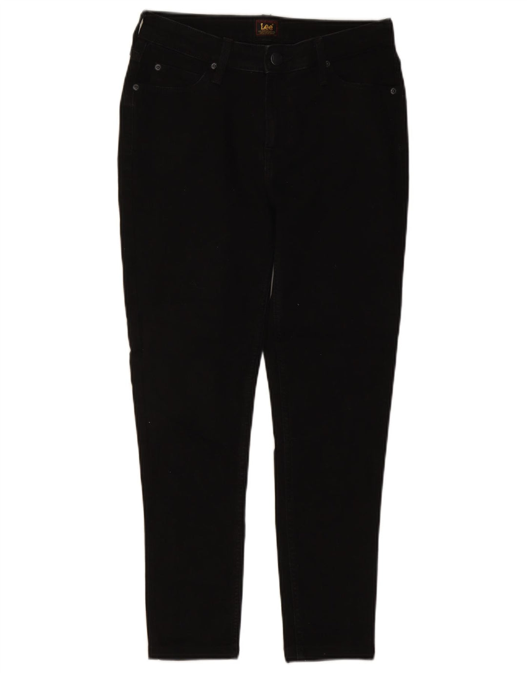 Vaqueros ajustados elásticos Marion para mujer Lee W29 L25 Algodón negro