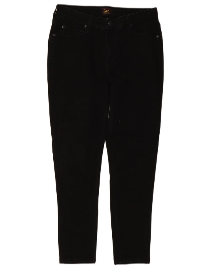Vaqueros ajustados elásticos Marion para mujer Lee W29 L25 Algodón negro
