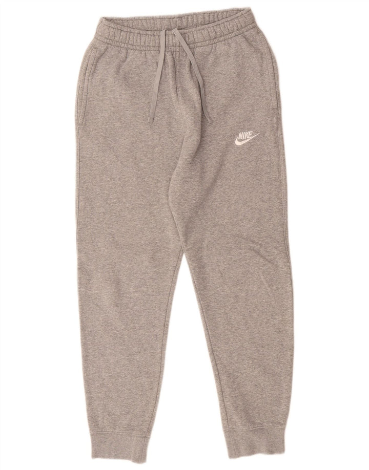 NIKE Mujer Chándal Pantalones Joggers UK 10 Small Gris Algodón
