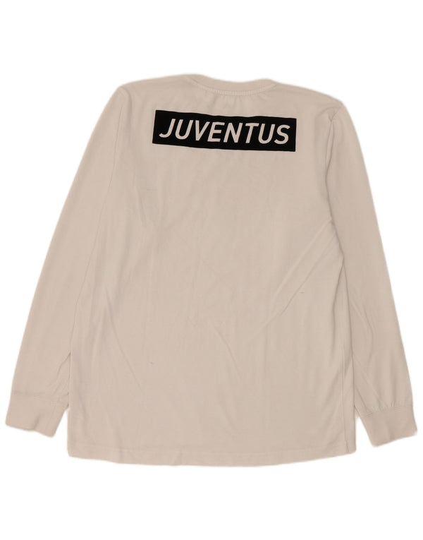Adidas Mens Juventus Graphic Top Manga Larga Medio Blanco
