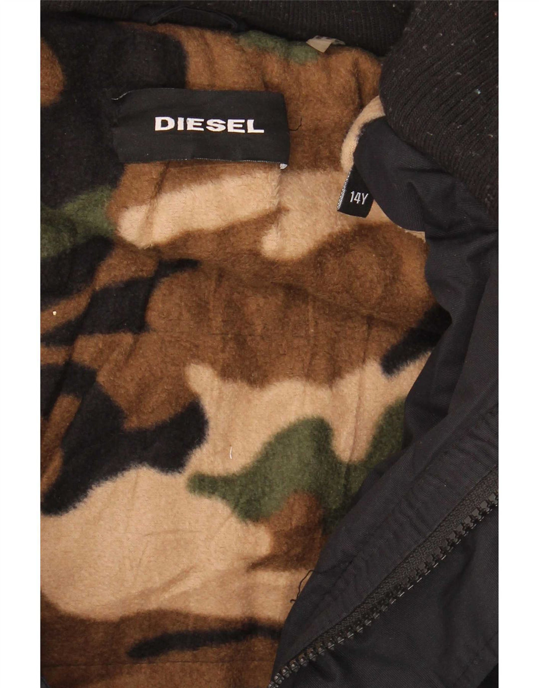 Diesel Chaqueta Cortavientos Niño 13-14 Años Azul Marino Poliéster