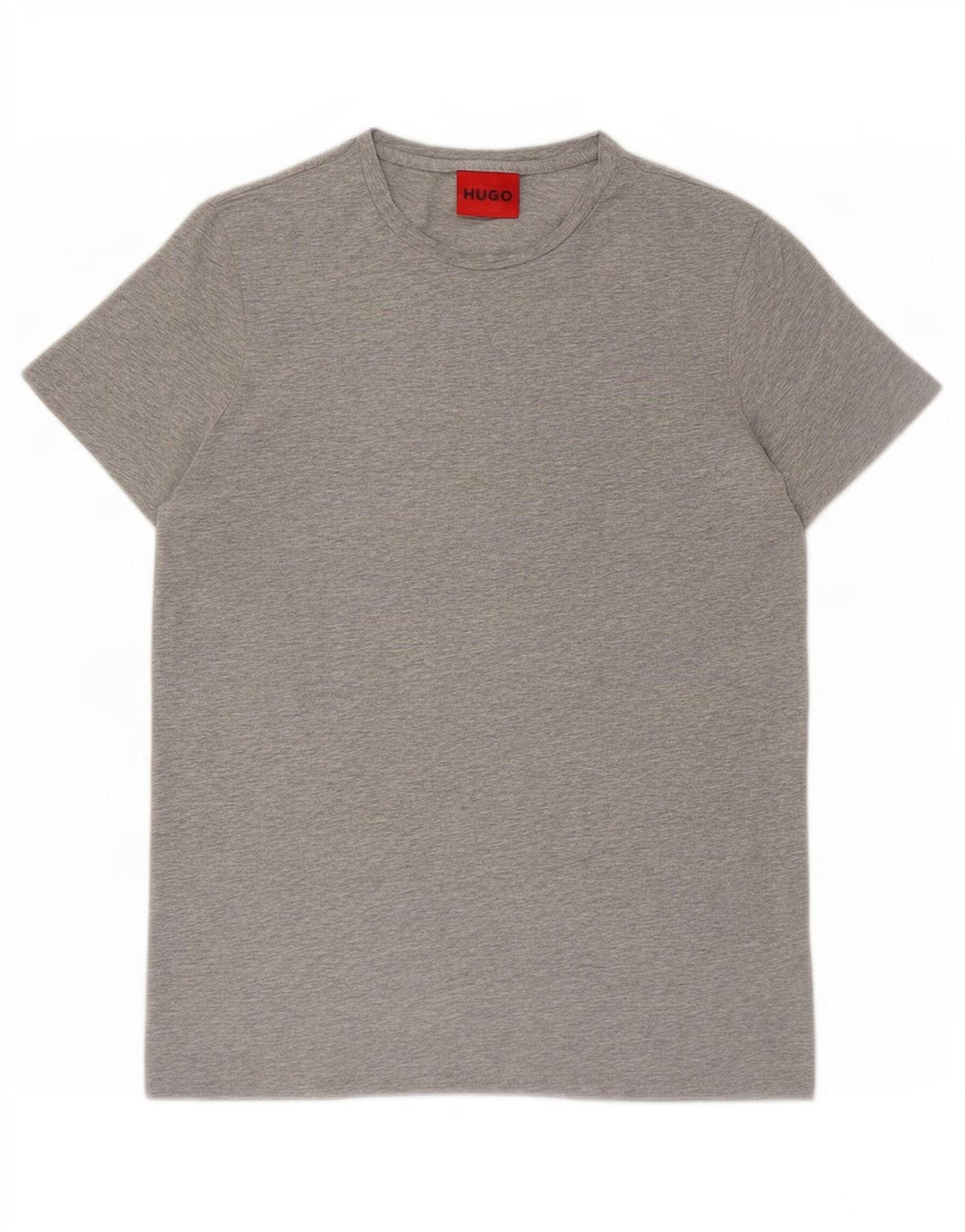Hugo Boss Hombre Camiseta Top Gris Medio