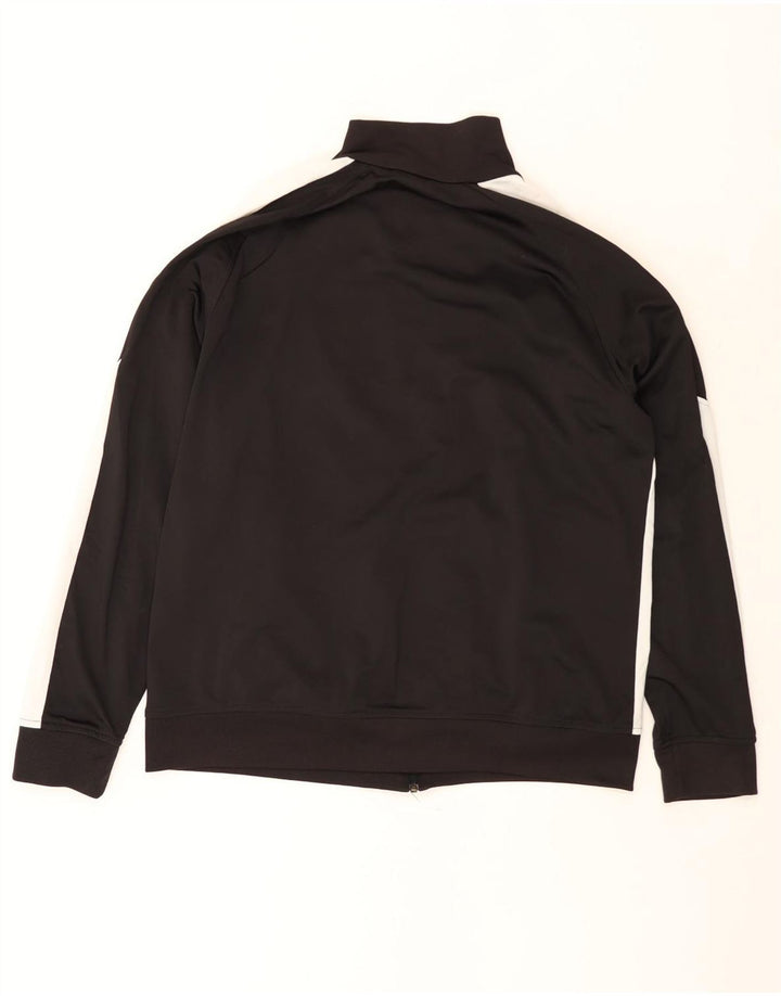 Puma Hombre Chándal Top Chaqueta Grande Negro Colorblock Poliéster