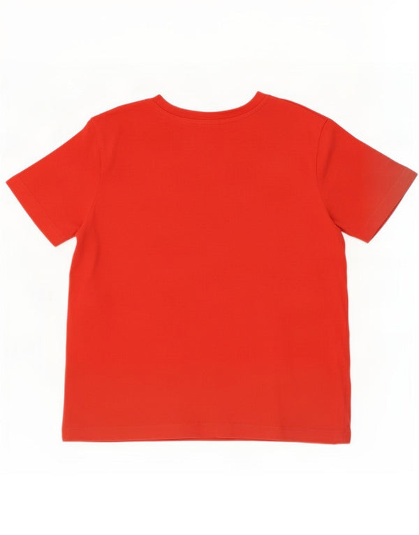 Champion Camiseta gráfica para mujer Top UK 10 Small Red Cotton