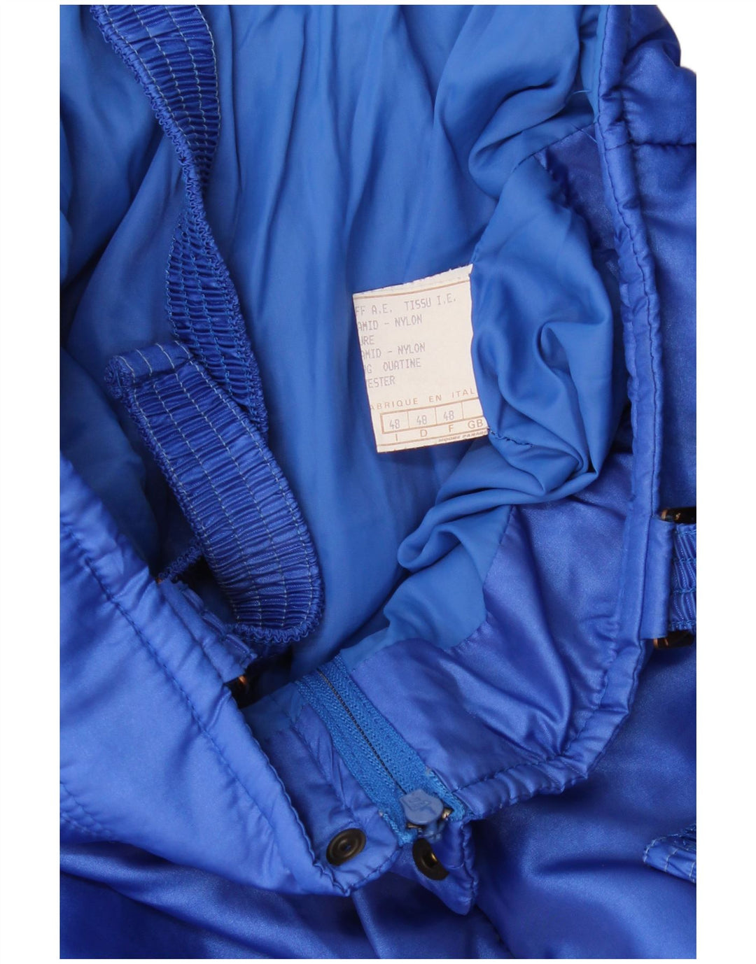 Brugi Pantalón de esquí con peto para hombre IT 48 Azul medio Poliamida