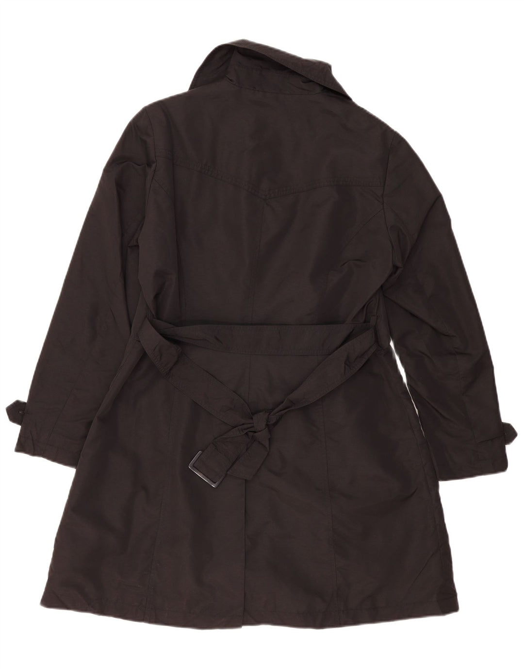 Marks & Spencer Gabardina para mujer UK 44 Grande Poliéster negro