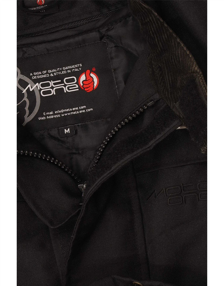 Chaqueta Racer Moto One para hombre UK 38 Medium Black