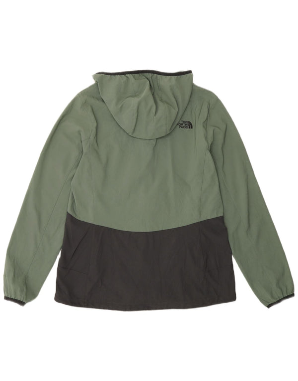 The North Face Chaqueta superior de chándal para mujer UK 44 Bloque de color verde medio