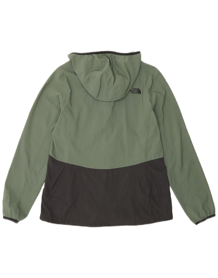 The North Face Chaqueta superior de chándal para mujer UK 44 Bloque de color verde medio