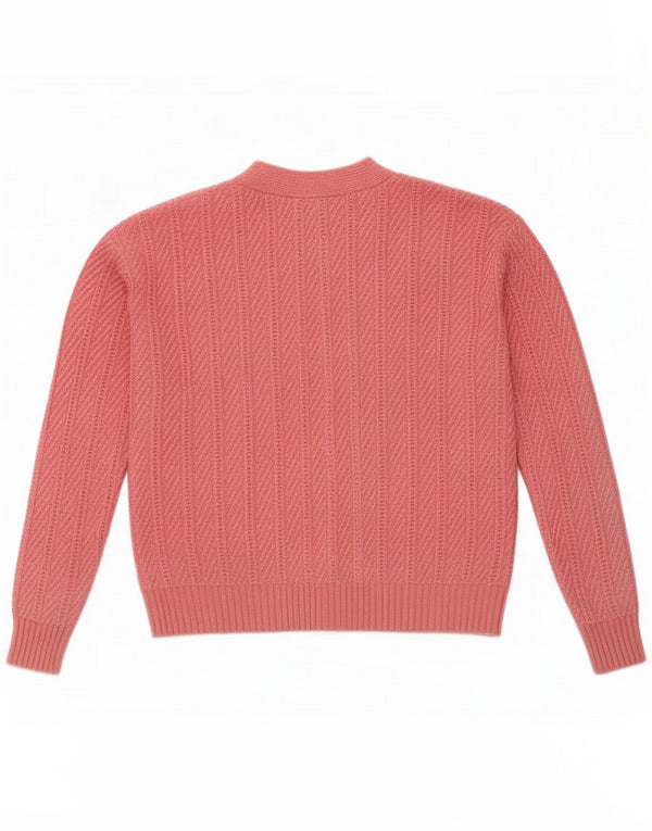Marks & Spencer Suéter tipo cárdigan extragrande para mujer UK 40 Small Pink