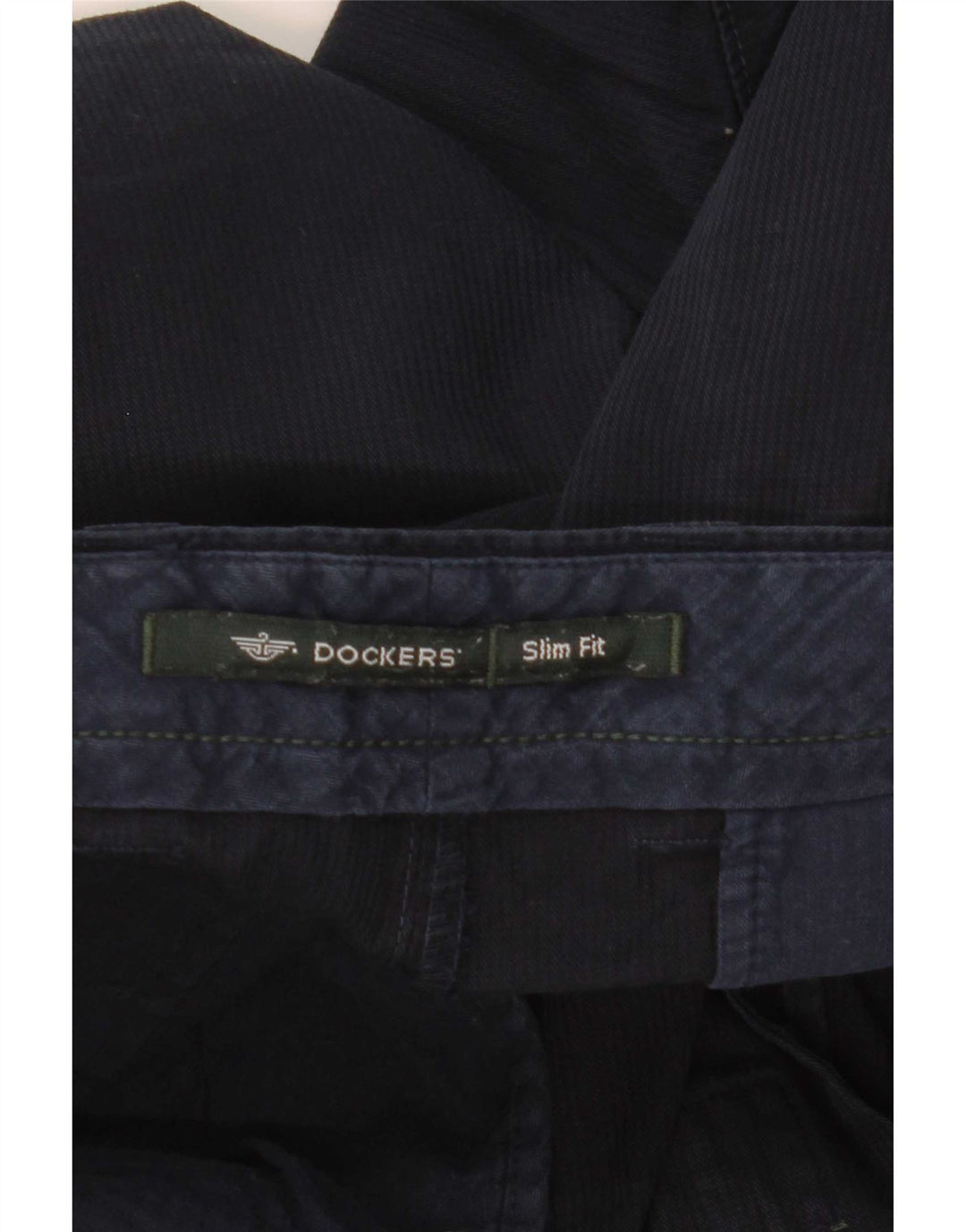 Dockers Pantalones cortos chinos ajustados para hombre W30 Medium Navy Blue