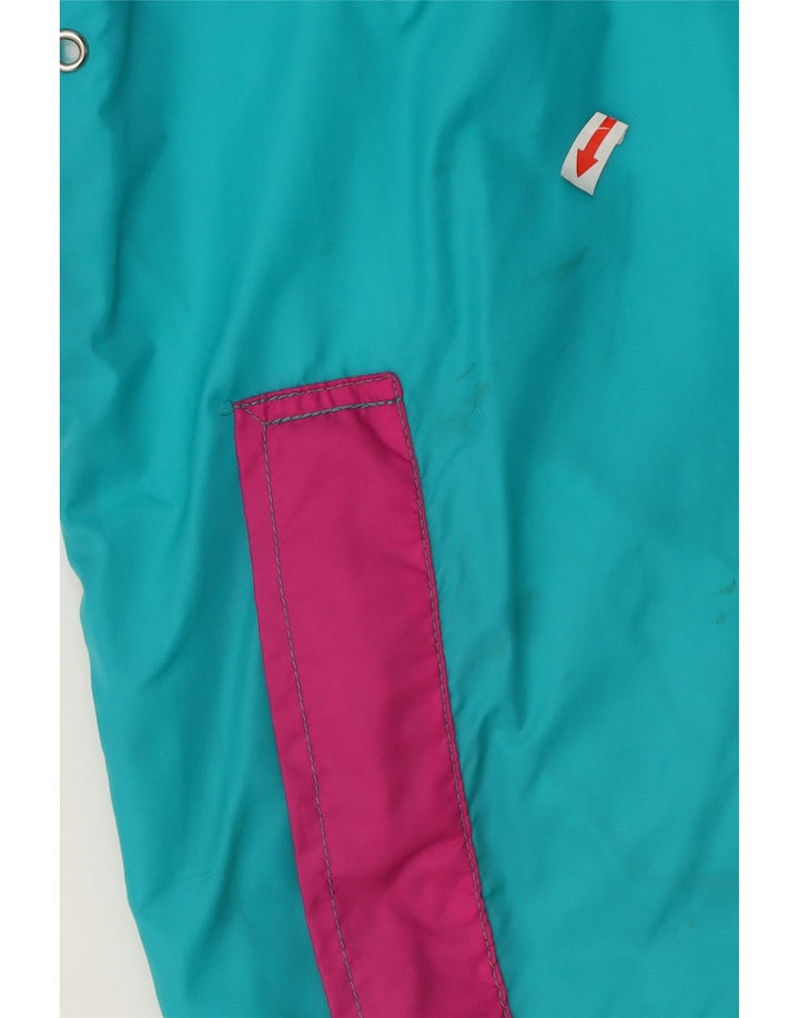 Marcel Clair Chaqueta impermeable para hombre UK 36 Small Multicolor Colorblock