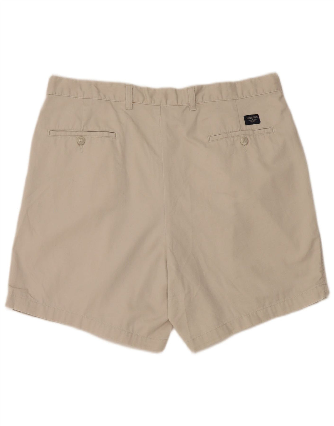DOCKERS Mens Stain Defender Pegged Chino Shorts W38 XL Algodón Gris