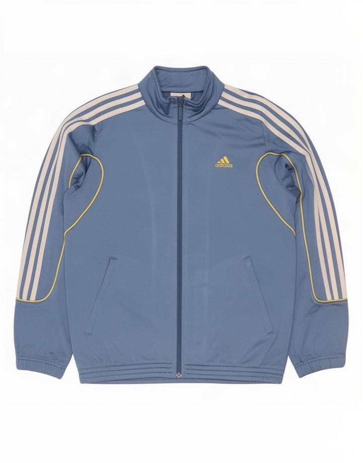Adidas Chaqueta Chándal Niño 11-12 Años Azul Poliéster