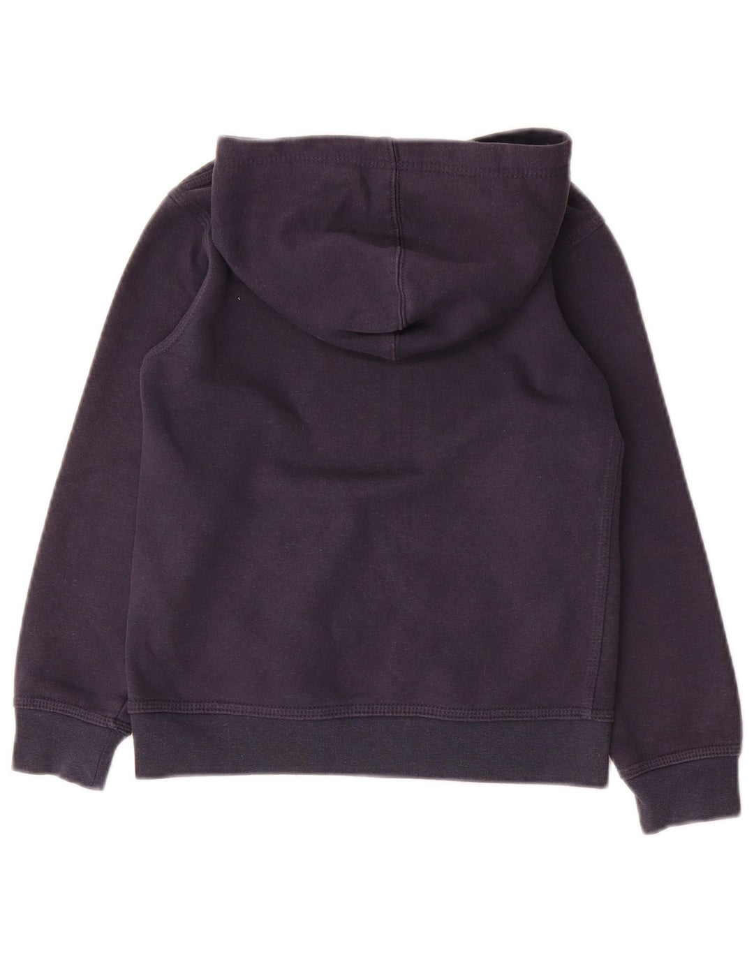 NIKE Sudadera con capucha para niños de 6 a 7 años, talla grande, algodón azul marino