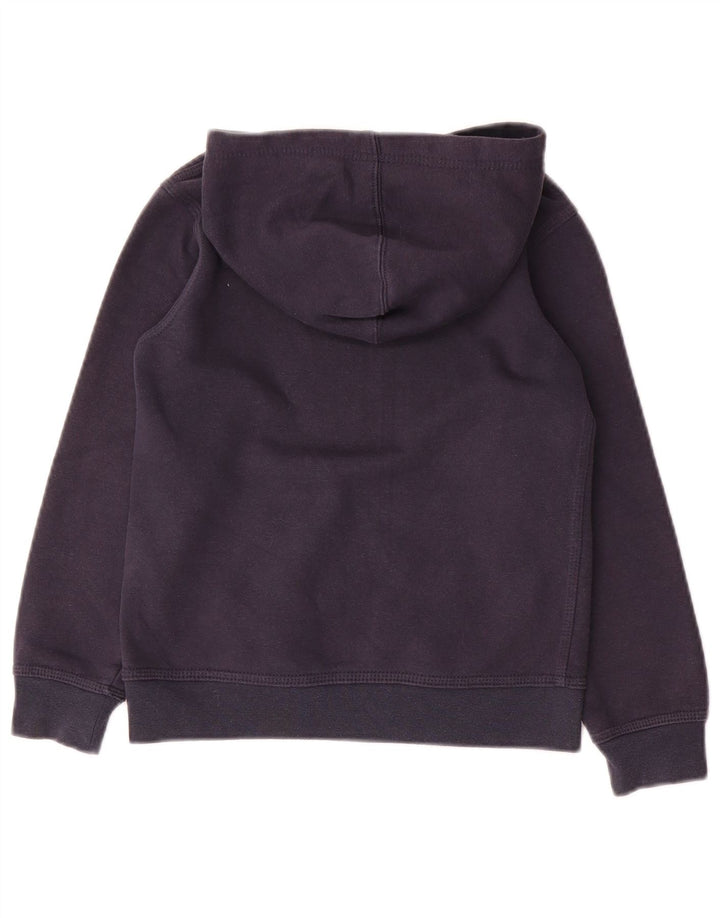 NIKE Sudadera con capucha para niños de 6 a 7 años, talla grande, algodón azul marino