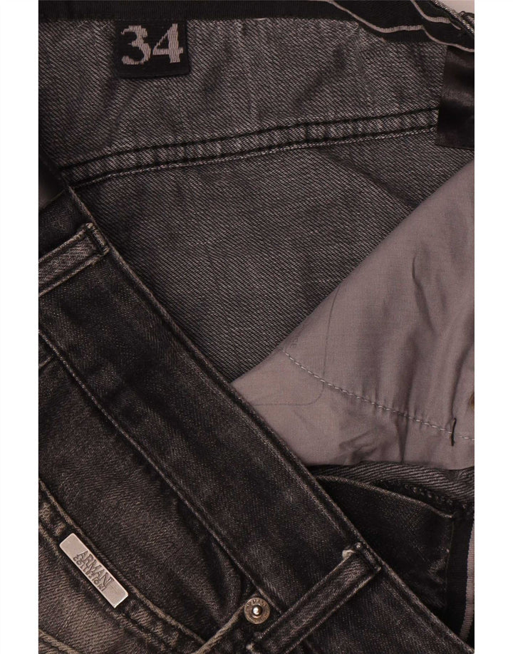 Vaqueros Armani Hombre Bootcut W34 L31 Gris
