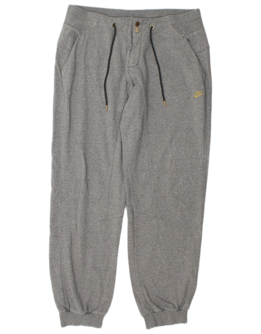 Pantalón De Chándal Nike Hombre Joggers Gris Medio Algodón
