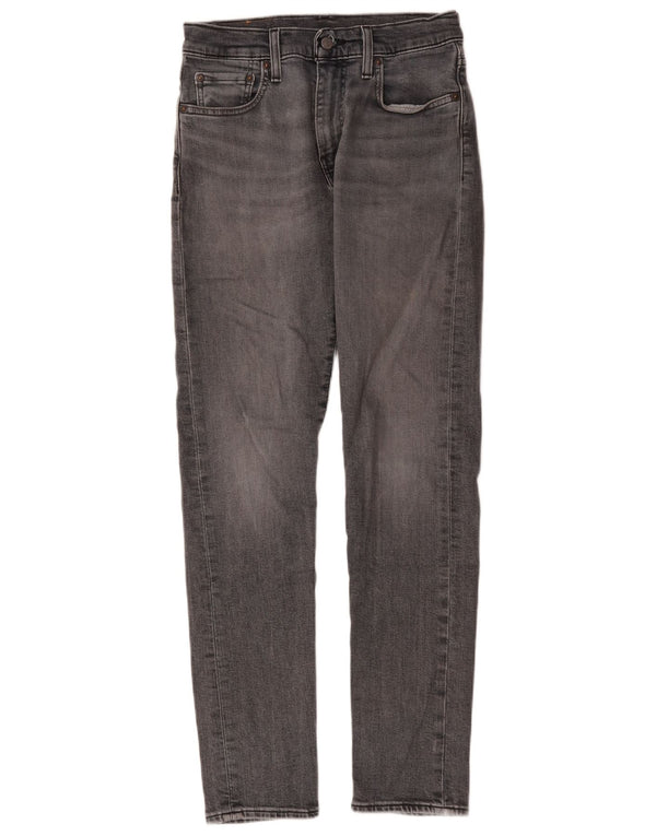 Levi's Hombre 512 Slim Tapered Jeans W29 L32 Algodón Gris