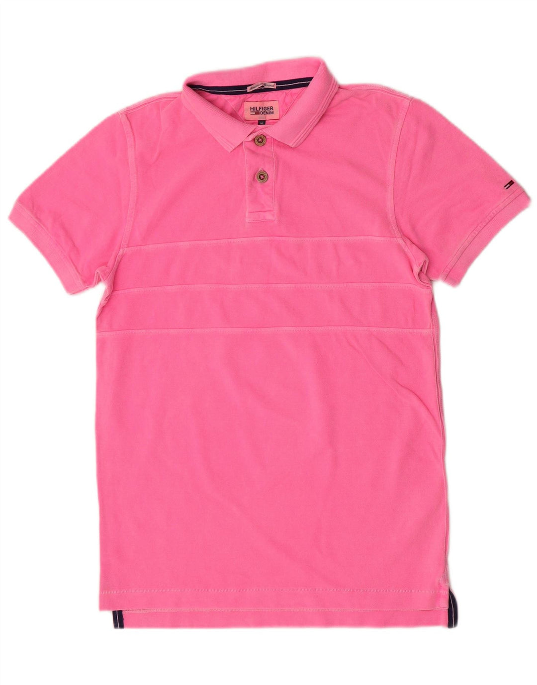 Polo Tommy Hilfiger Hombre Algodón Rosa Medio