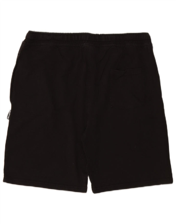 LOTTO Shorts Deportivos Hombre XL Algodón Negro
