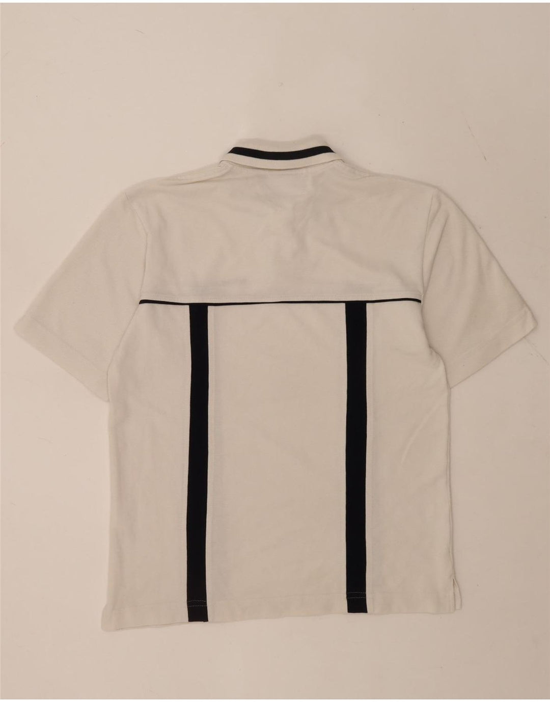 Sergio Tacchini Polo De Hombre Small Blanco Colorblock Algodón