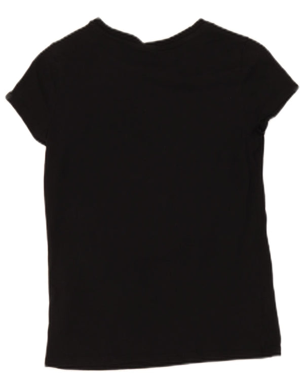 Puma Camiseta gráfica para niña 14-15 años Grande Algodón Negro