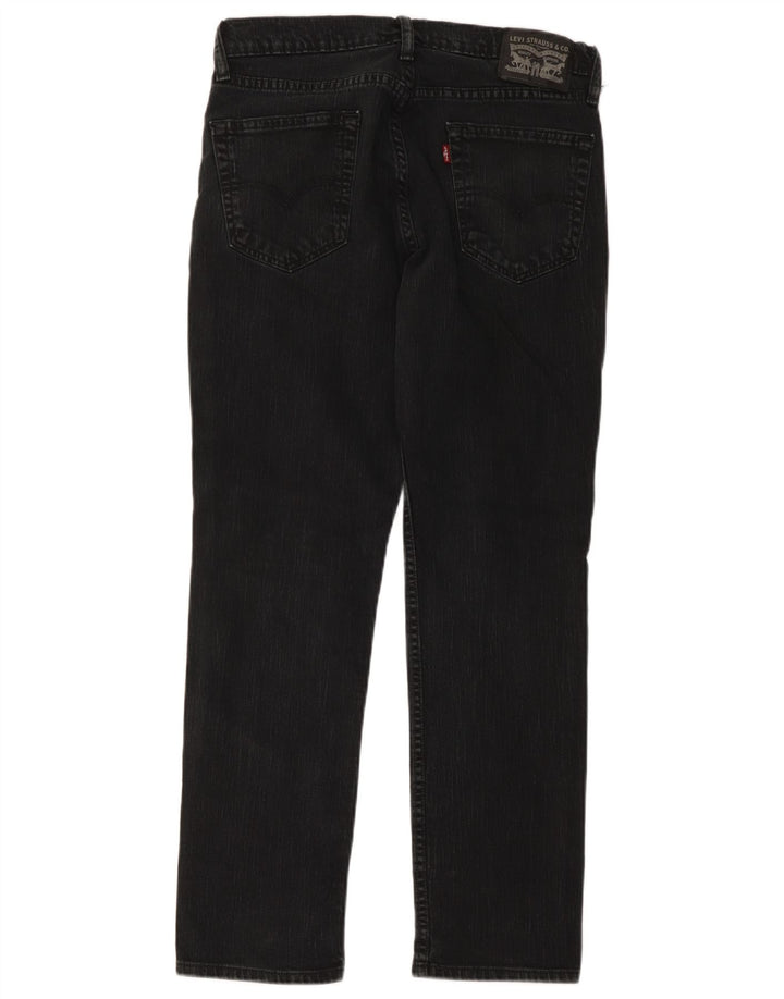 Vaqueros rectos Levi's para hombre W34 L30 Algodón negro