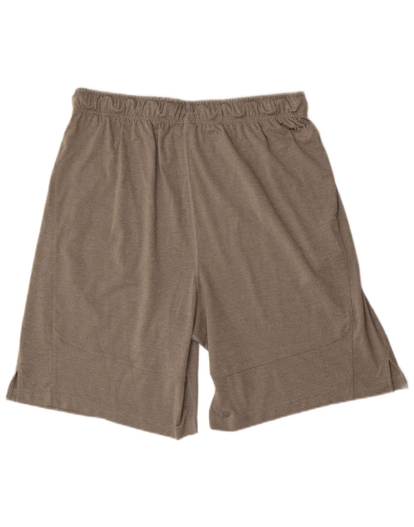 Nike Pantalones cortos deportivos Dri Fit para hombre XL Gris
