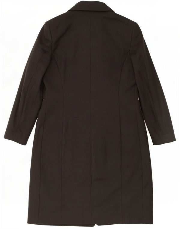 Abrigo cruzado para mujer Gina Lebole UK 44 Medium Black