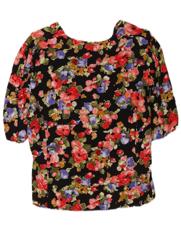Richards Blusa de manga 3/4 para mujer UK 44 grande multicolor floral