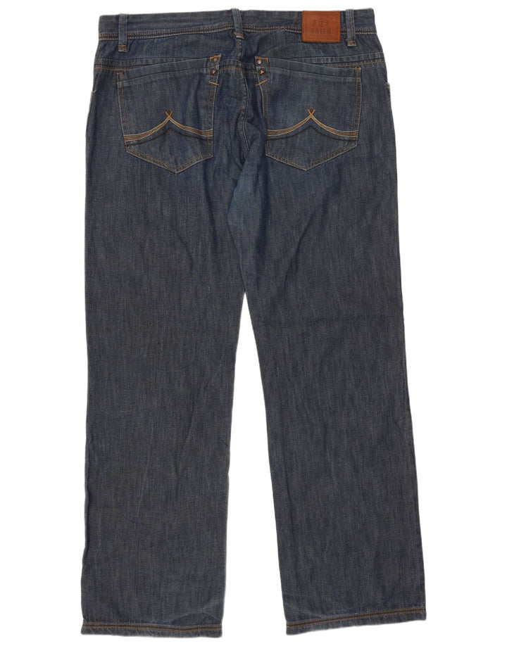 Vaqueros rectos para hombre Datch W38 L33 Algodón azul