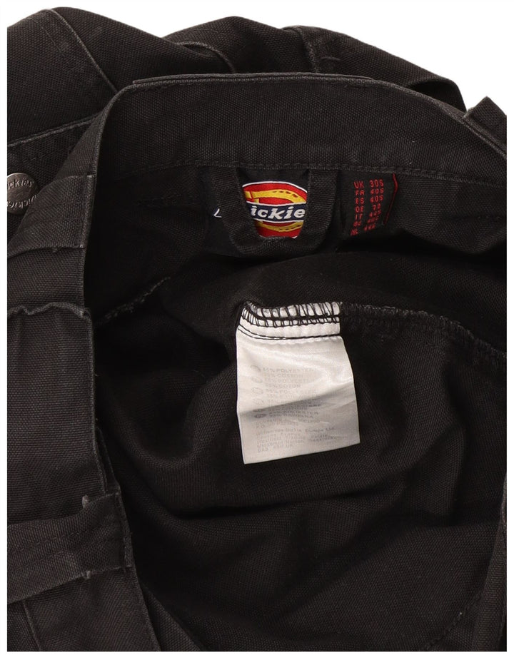 Dickies Pantalones cargo rectos para hombre W30 L28 Poliéster color block gris